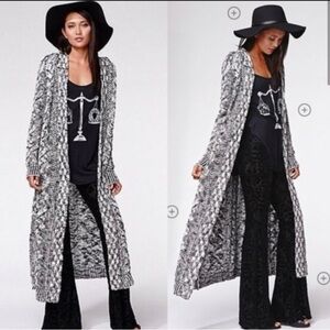 Kendal and Kylie Duster Cardigan w/ Hood